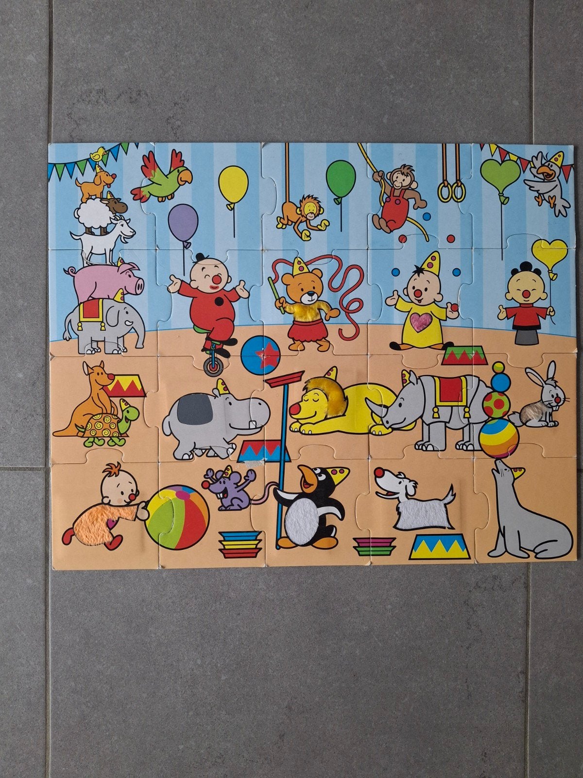 Bumba vloerpuzzel 20 stukken, Ophalen of Verzenden, 10 tot 50 stukjes, Gebruikt, 2 tot 4 jaar
