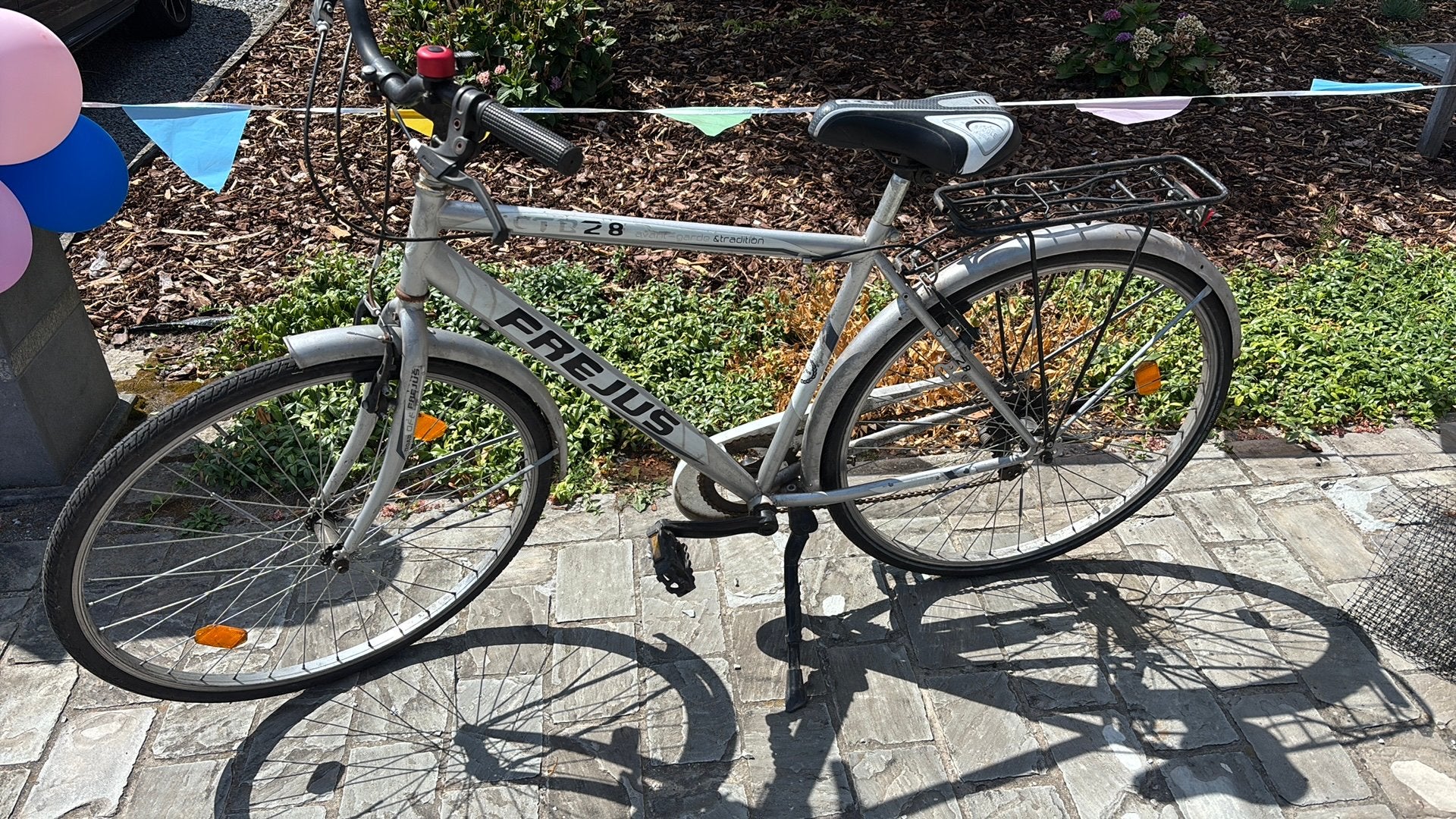 Oude fiets, Fietsen en Brommers, 20 inch of meer, Gebruikt, Heren, Versnellingen