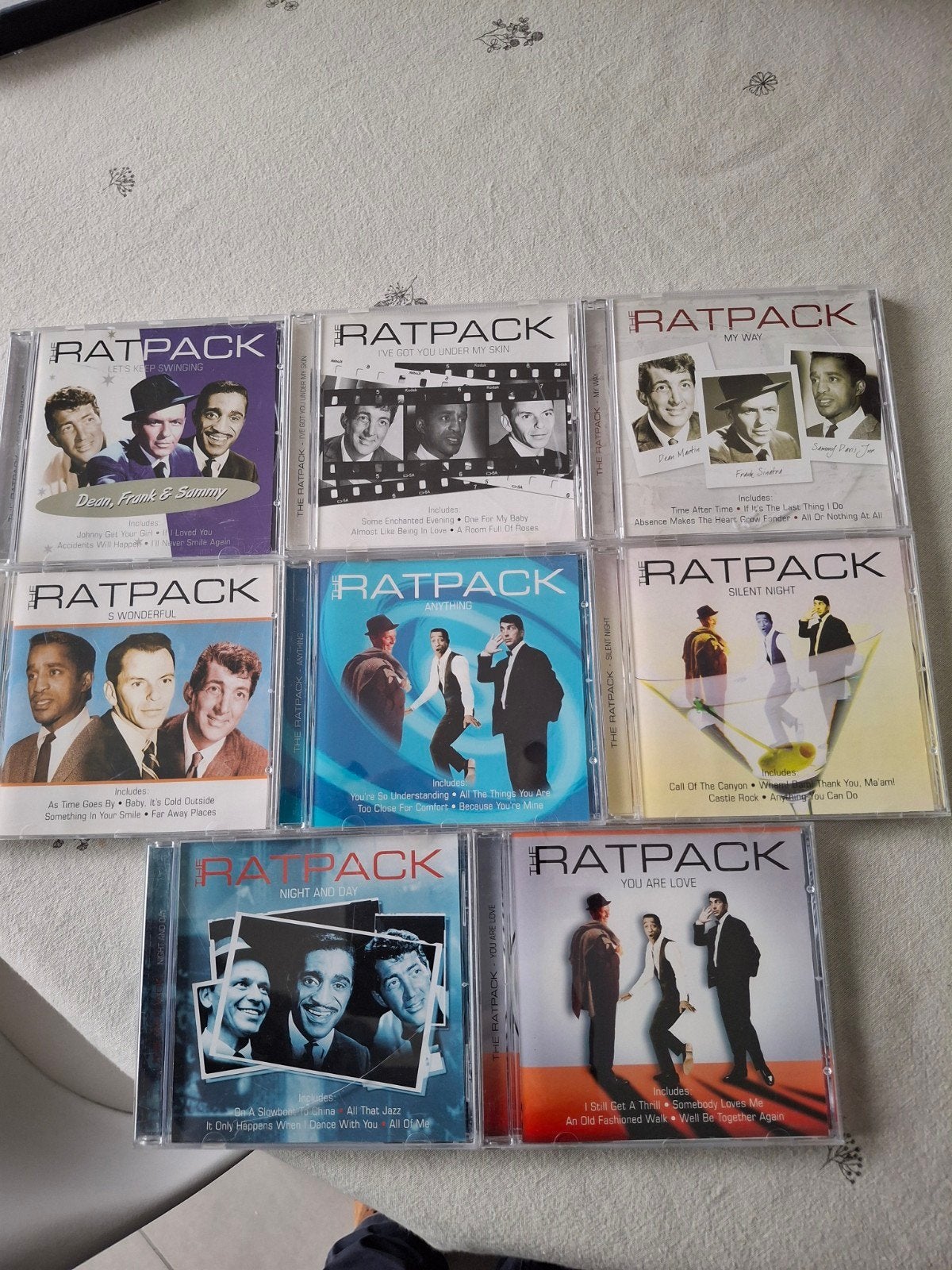 cds ratpack  evergreens 1 euro per cd, Ophalen of Verzenden