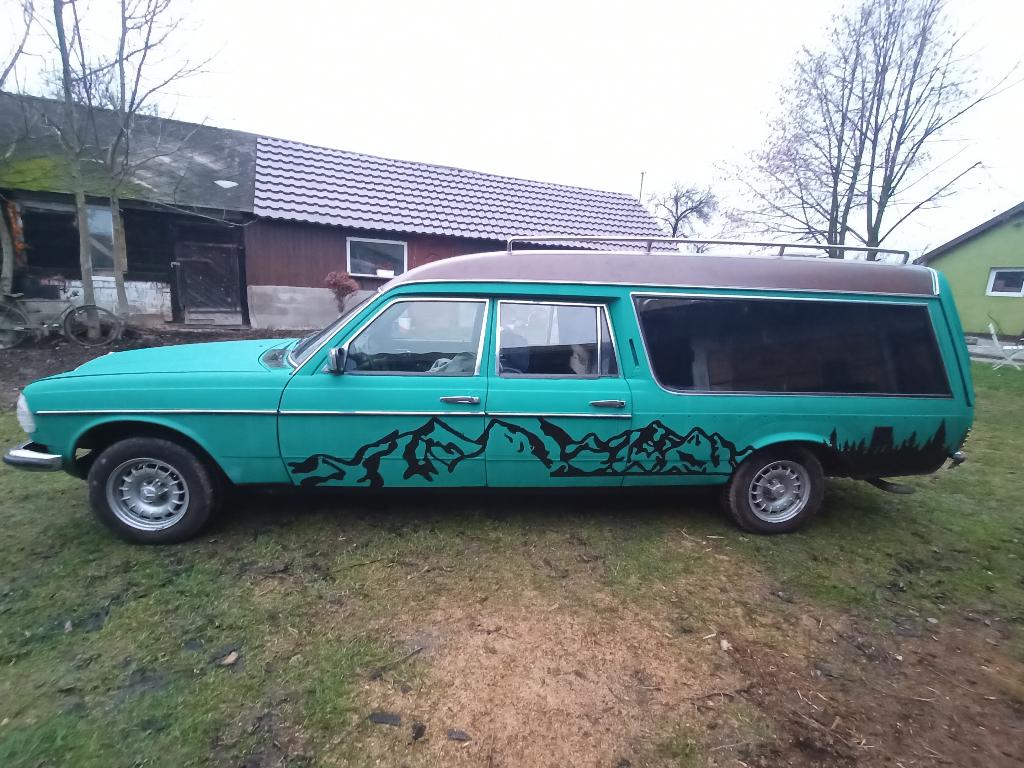 Mercedes w123 camper, Autos, Achat, Bleu, Break, Automatique