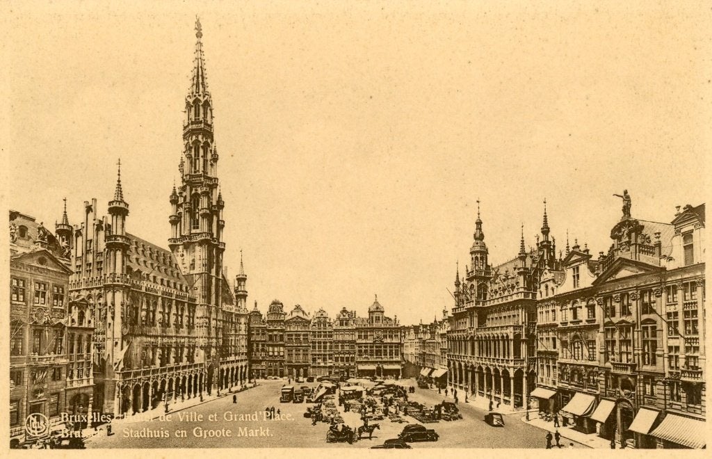 5 cartes postales de Bruxelles, Envoi