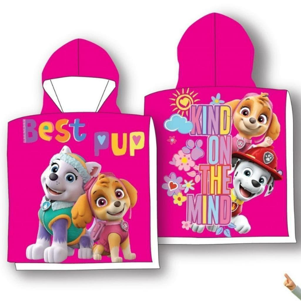 Paw Patrol Badponcho Roze - Sneldrogend - Badcape, Kinderen en Baby's, Kinderkleding | Kinder-zwemkleding, Nieuw, Badponcho, One size