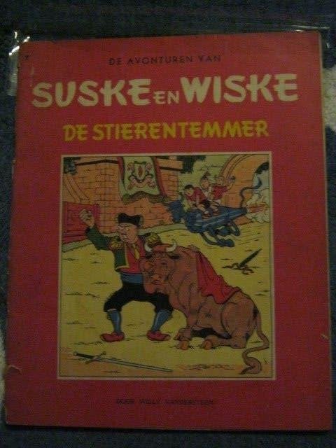 de stierentemmer  7 suske en wiske, Ophalen, Gelezen, Willy Vandersteen