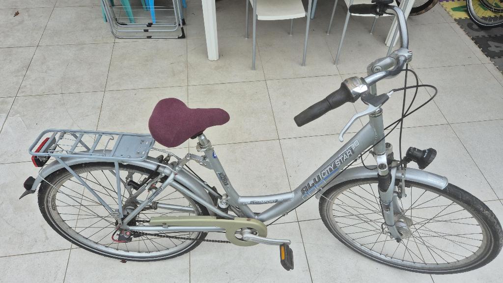 Duitse fiets "alu City Star" -voor langer dan 1.m 60 tot 2 m, Gebruikt, 47 tot 50 cm, Versnellingen, Ophalen