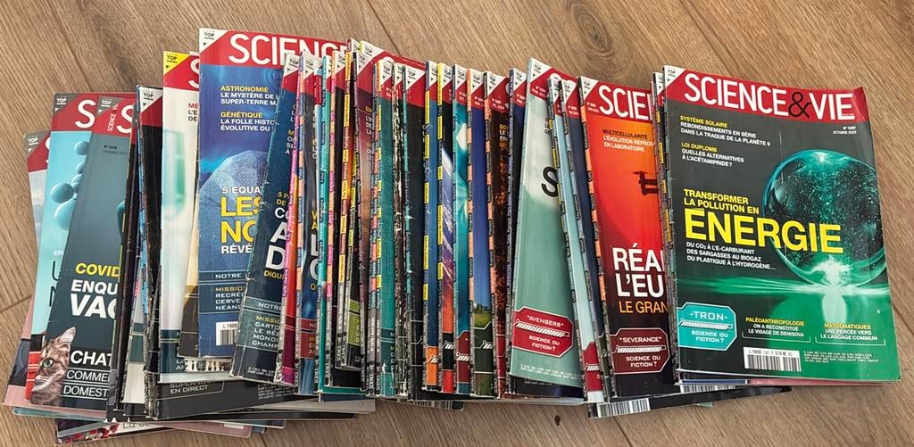 Lot de 96 magazines Science & Vie, Enlèvement, 1980 à nos jours, Journal ou Magazine