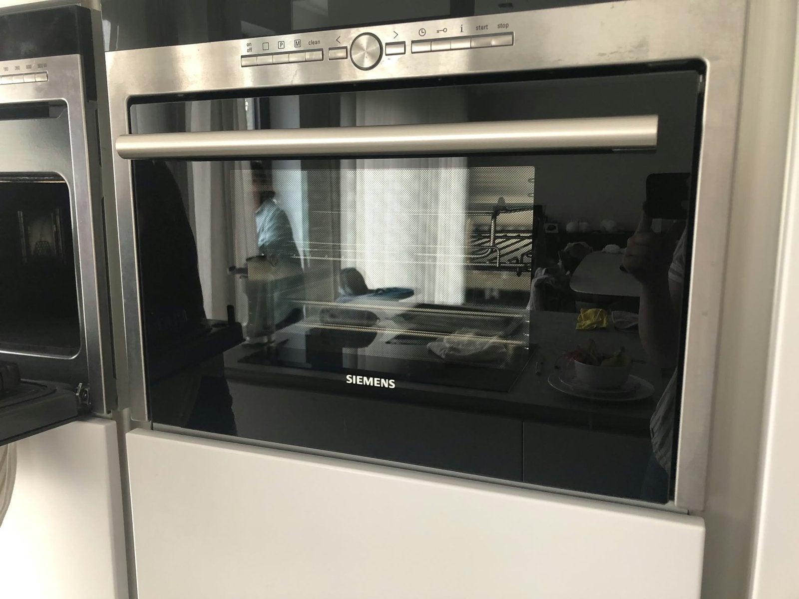 Inbouw stoomoven, Elektronische apparatuur, Ophalen, Siemens, Zo goed als nieuw, Inbouw