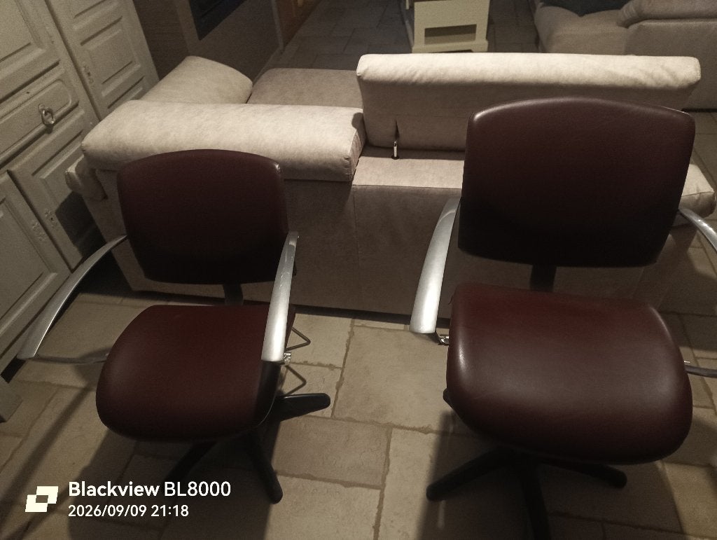 Chaise de salon de coiffure