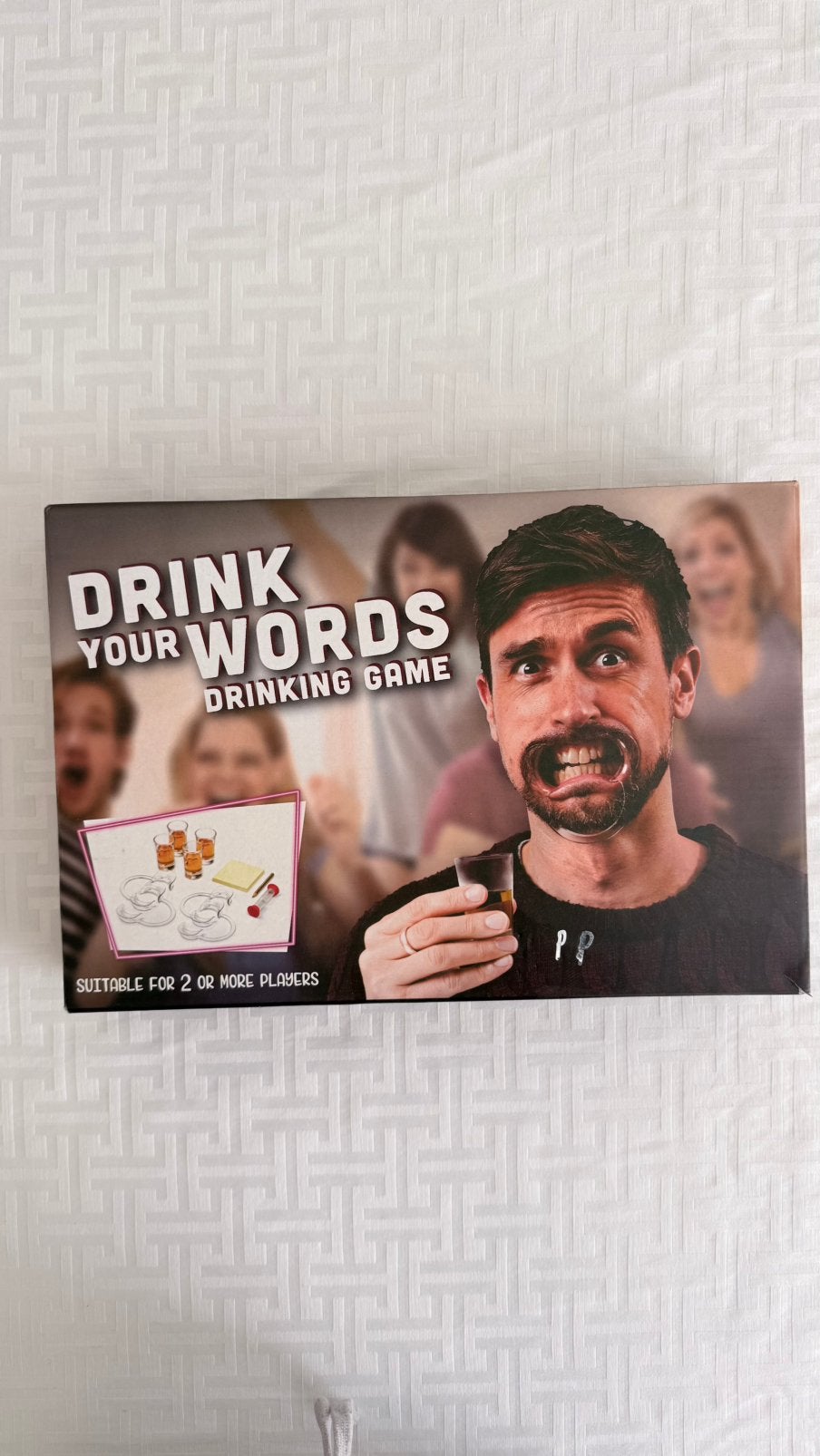 Drink Your Words hilarisch party-/drankspel compleet perfect, Ophalen, Zo goed als nieuw
