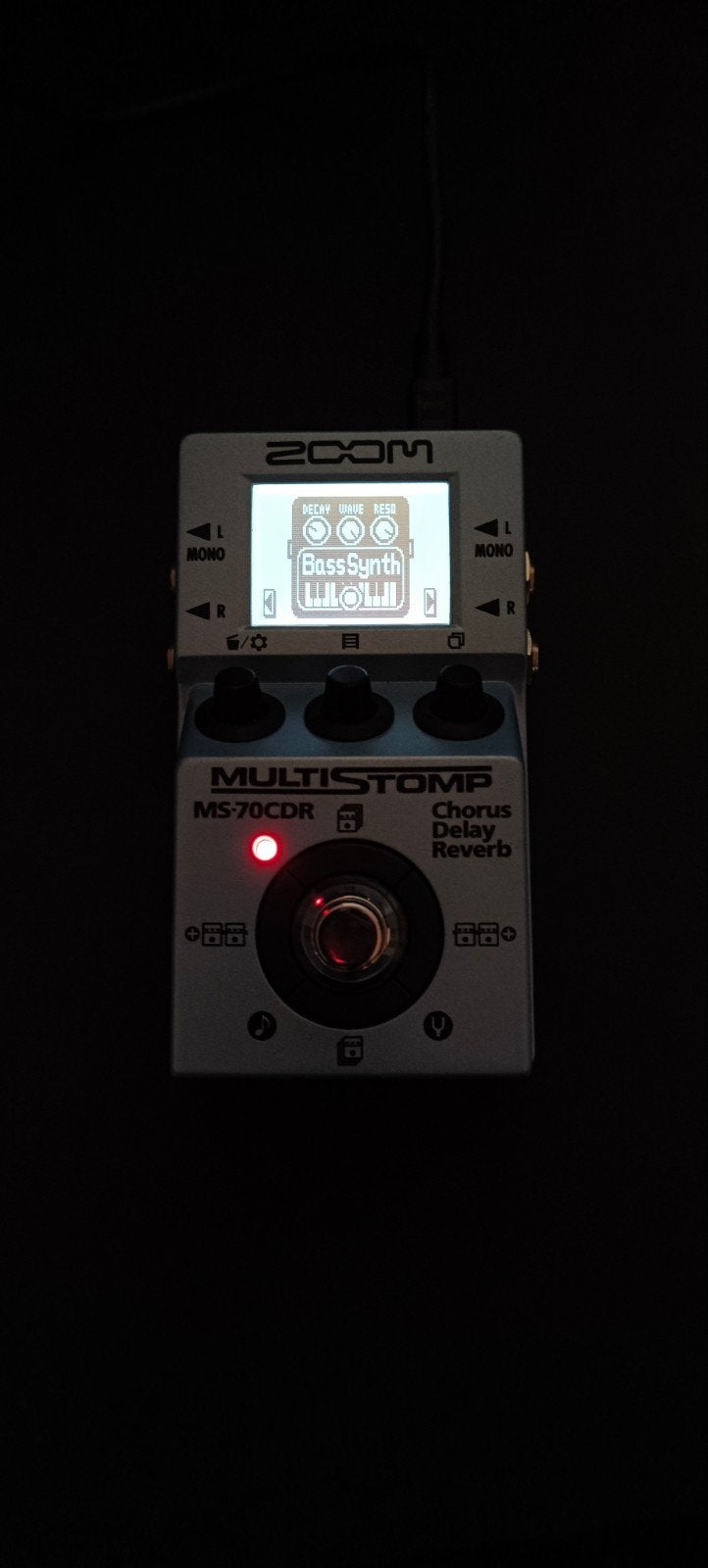 Zoom MultiStomp MS-70 CDR, Muziek en Instrumenten, Ophalen of Verzenden, Zo goed als nieuw, Reverb