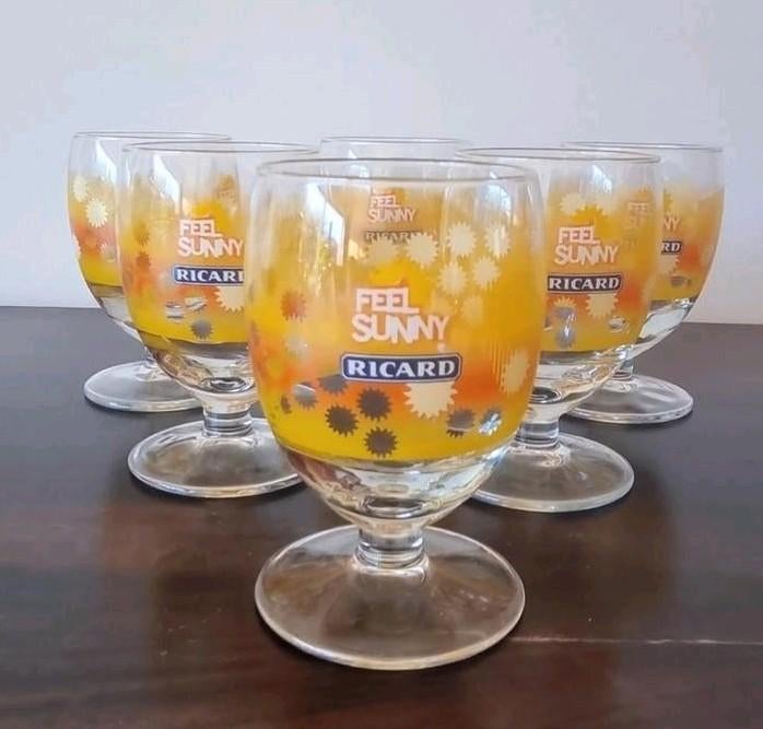 6 LUNETTES FEEL SUNNY RICARD, Enlèvement ou Envoi