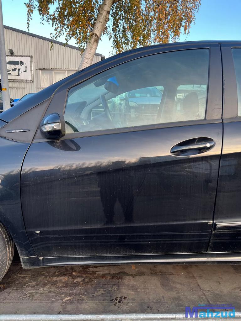 MERCEDES A KLASSE W169 Zwart 160 links voor deur 2004-2012, Gebruikt, Mercedes-Benz AG, Deur, Mercedes-Benz