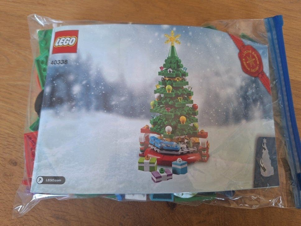 lego 40338 limited edition christmas tree, Lego, Ensemble complet, Instructions incluses, Comme neuf