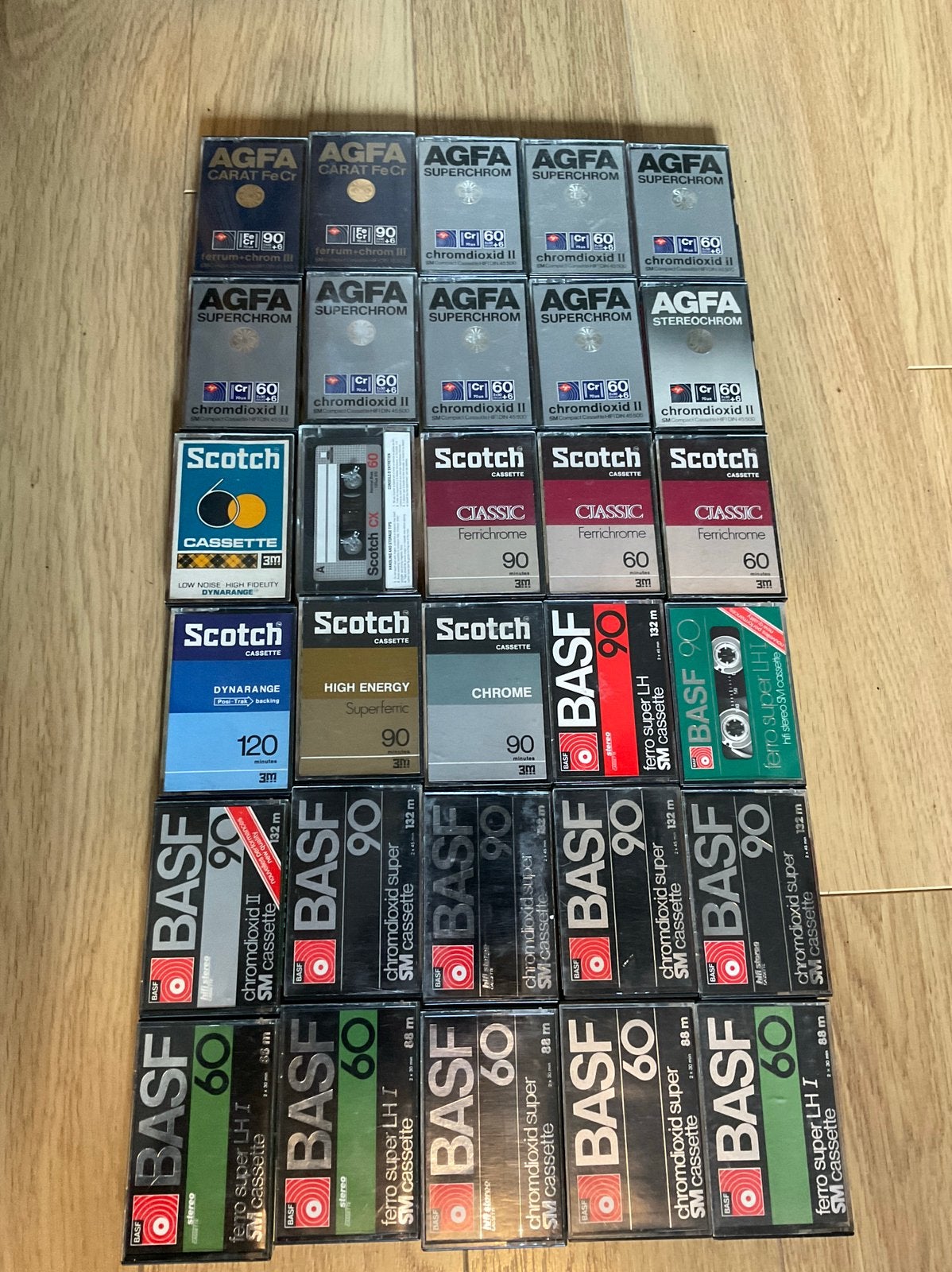 30 Audiocassettes, Cd's en Dvd's, Cassettebandjes, Ophalen of Verzenden, Gebruikt, 26 bandjes of meer