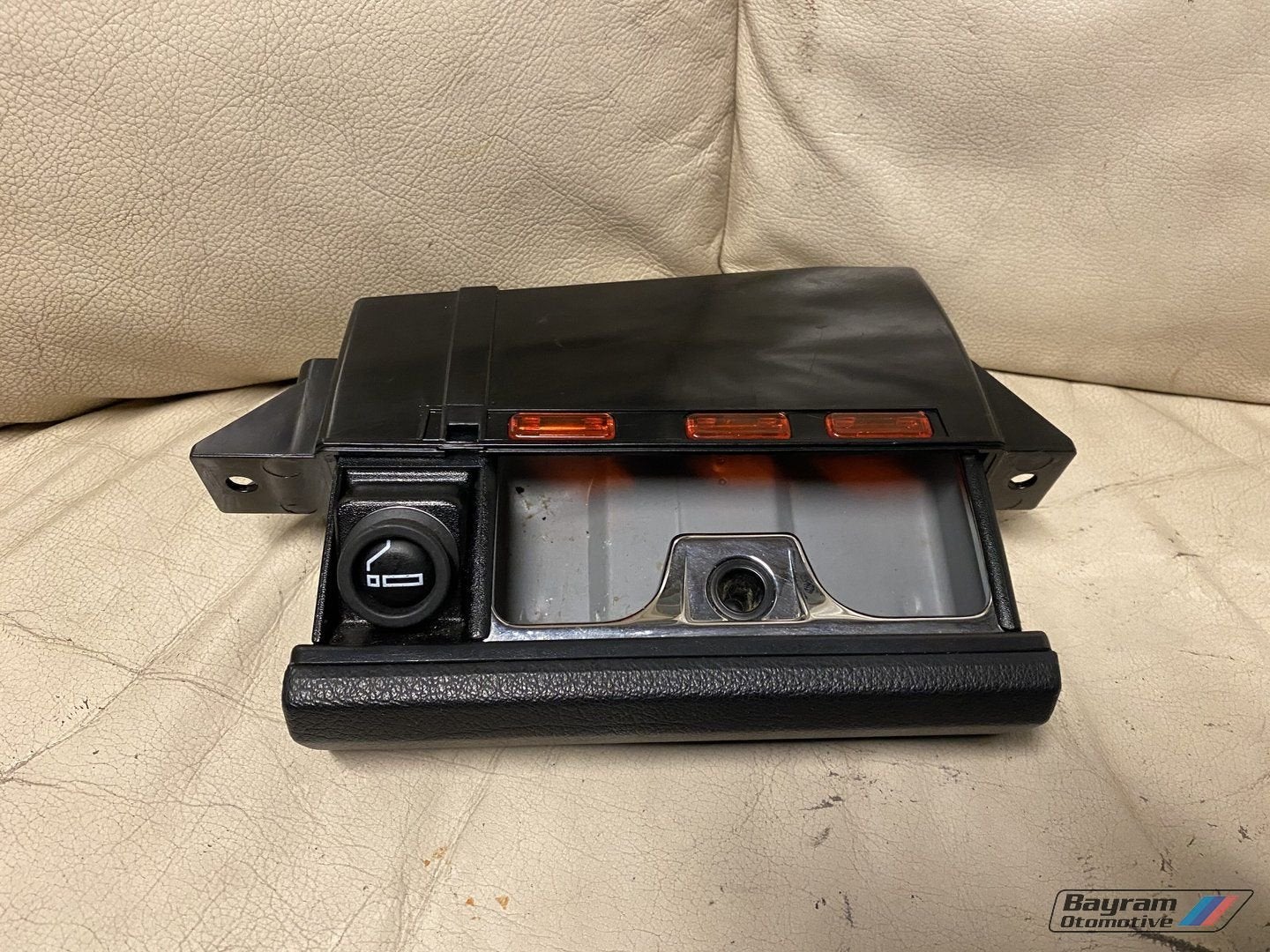 Bmw E34 asbak unit met houder en sigarettenaansteker 5-serie, Auto-onderdelen, Gebruikt, -, -, Ophalen of Verzenden