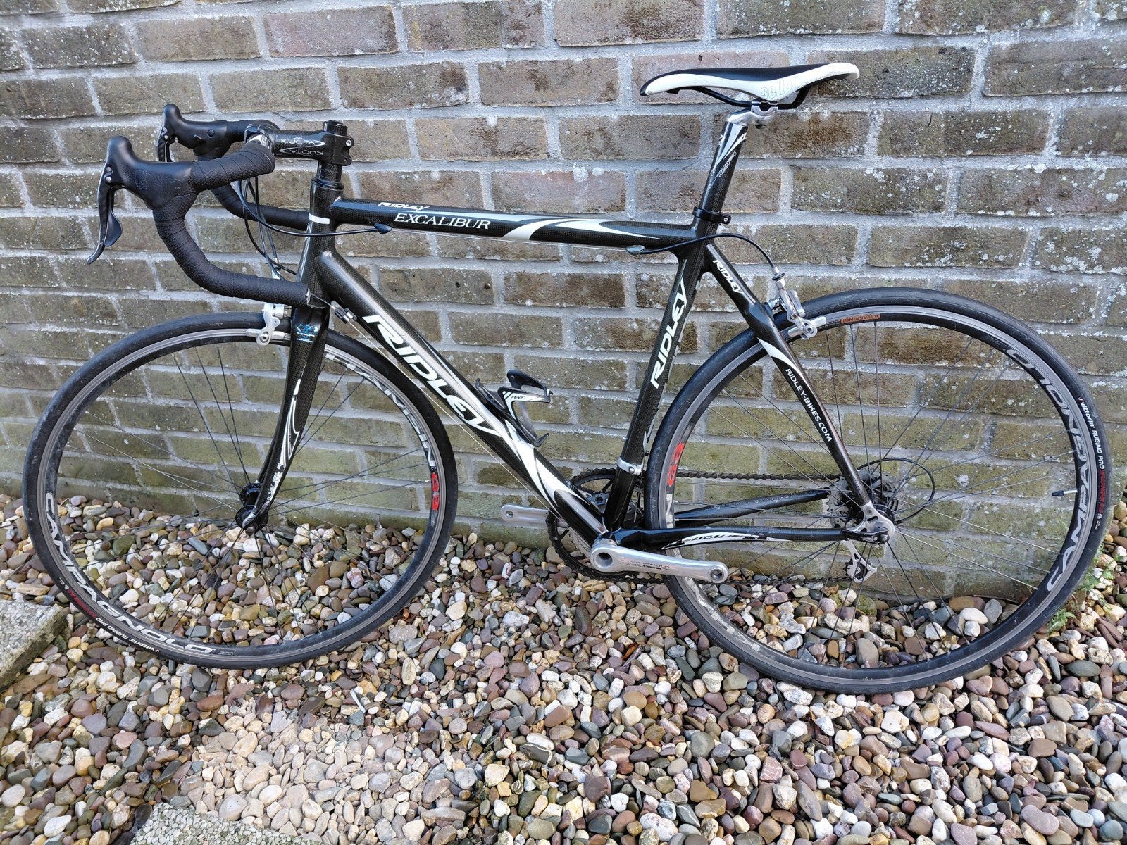 Full carbon Ridley Excalibur racefiets., Fietsen en Brommers, Ophalen, 28 inch, Gebruikt, Velgrem