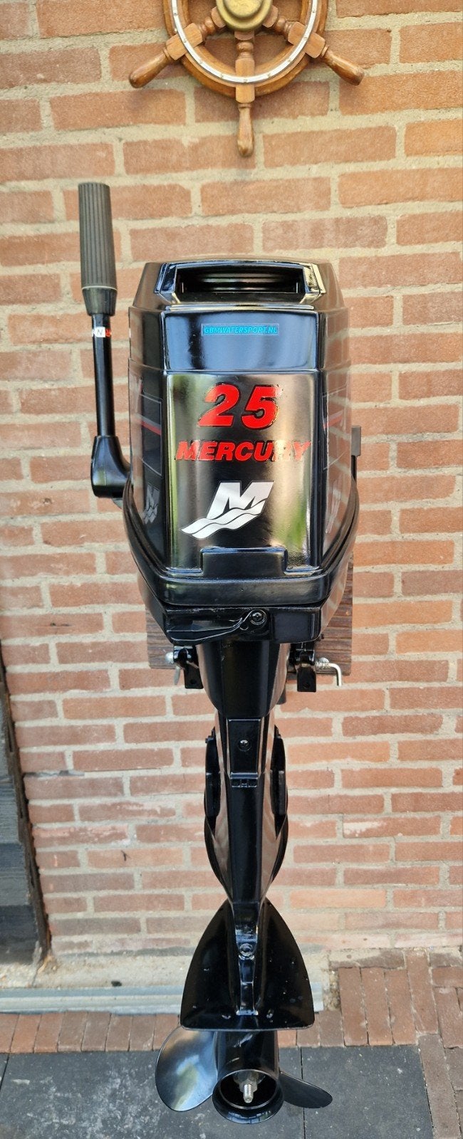 Mercury 25pk kortstaart op knuppel, Ophalen of Verzenden, Buitenboordmotor