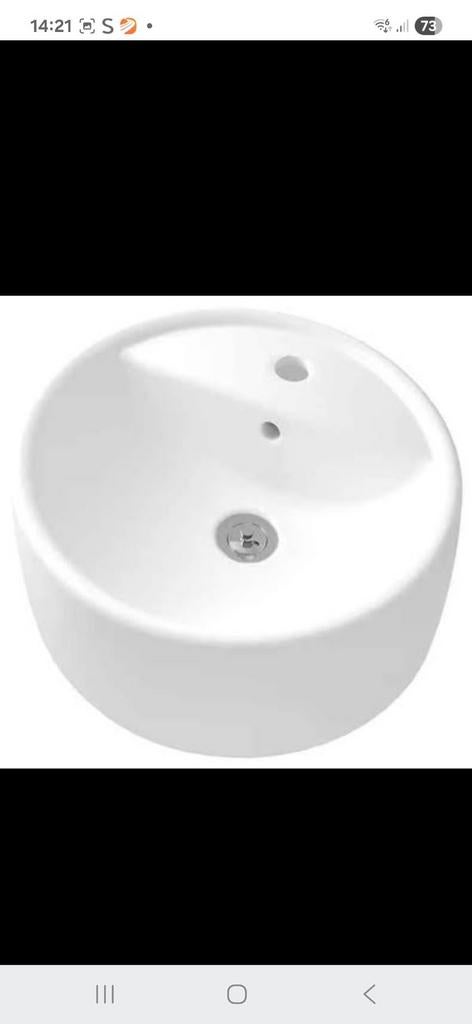 2 nieuwe opbouw lavabo's, Enlèvement