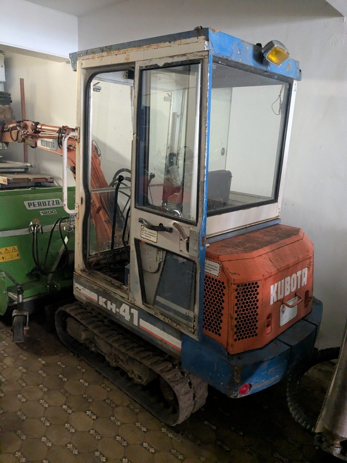 minigraver kubota kh 41 te koop, Zakelijke goederen, Machines en Bouw | Kranen en Graafmachines, Ophalen, Graafmachine