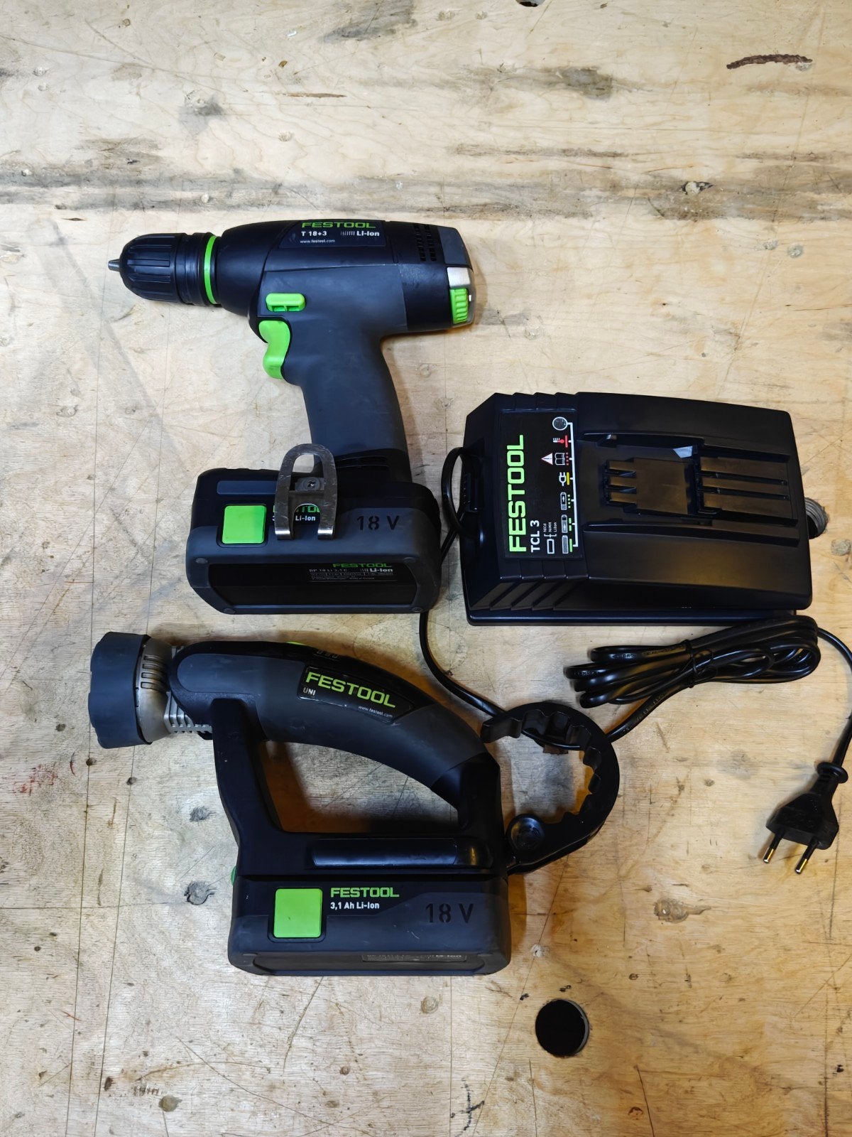festool boormachine+lamp, Doe-het-zelf en Bouw, Ophalen, Boormachine