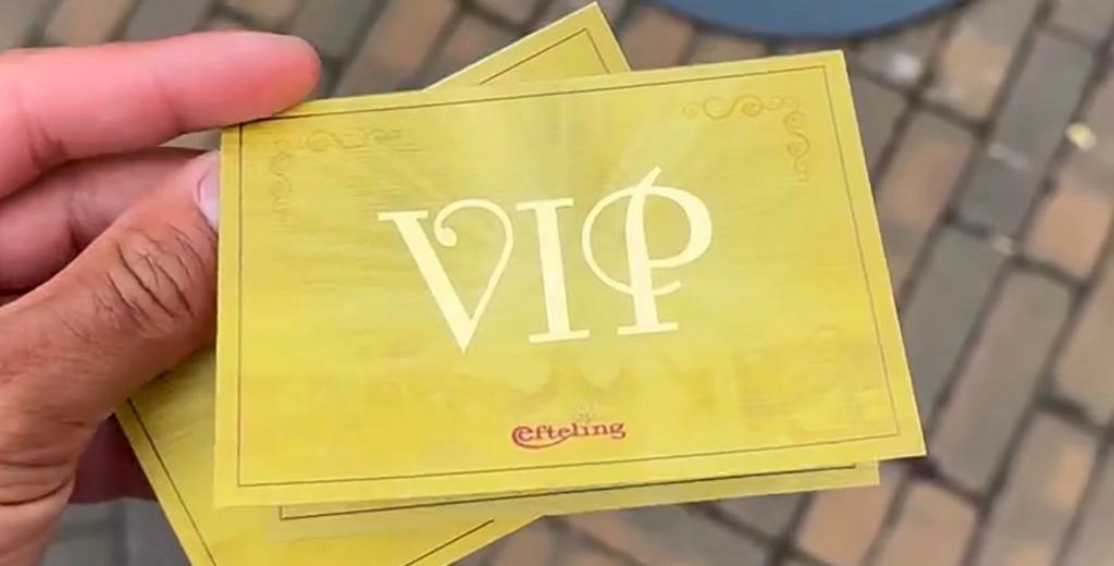 Gouden Efteling VIP ticket - zeldzaam, Tickets en Kaartjes