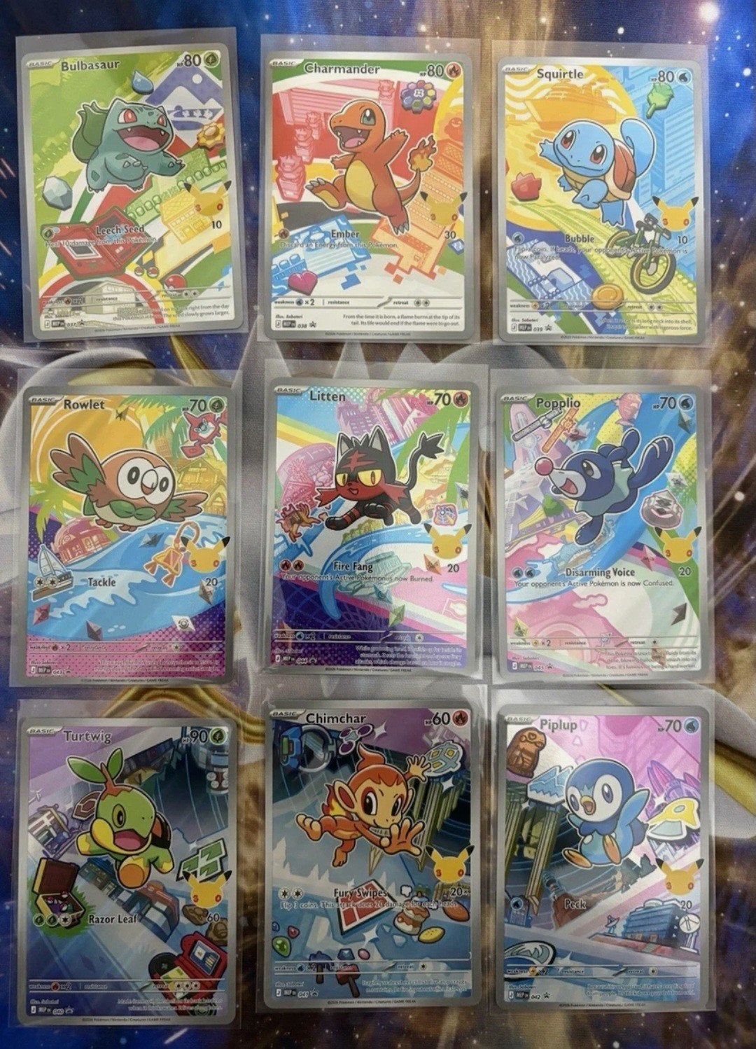 Complete First Partner Illustration Promo Set of 9 (MINT), Hobby en Vrije tijd, Ophalen, Nieuw, Meerdere kaarten