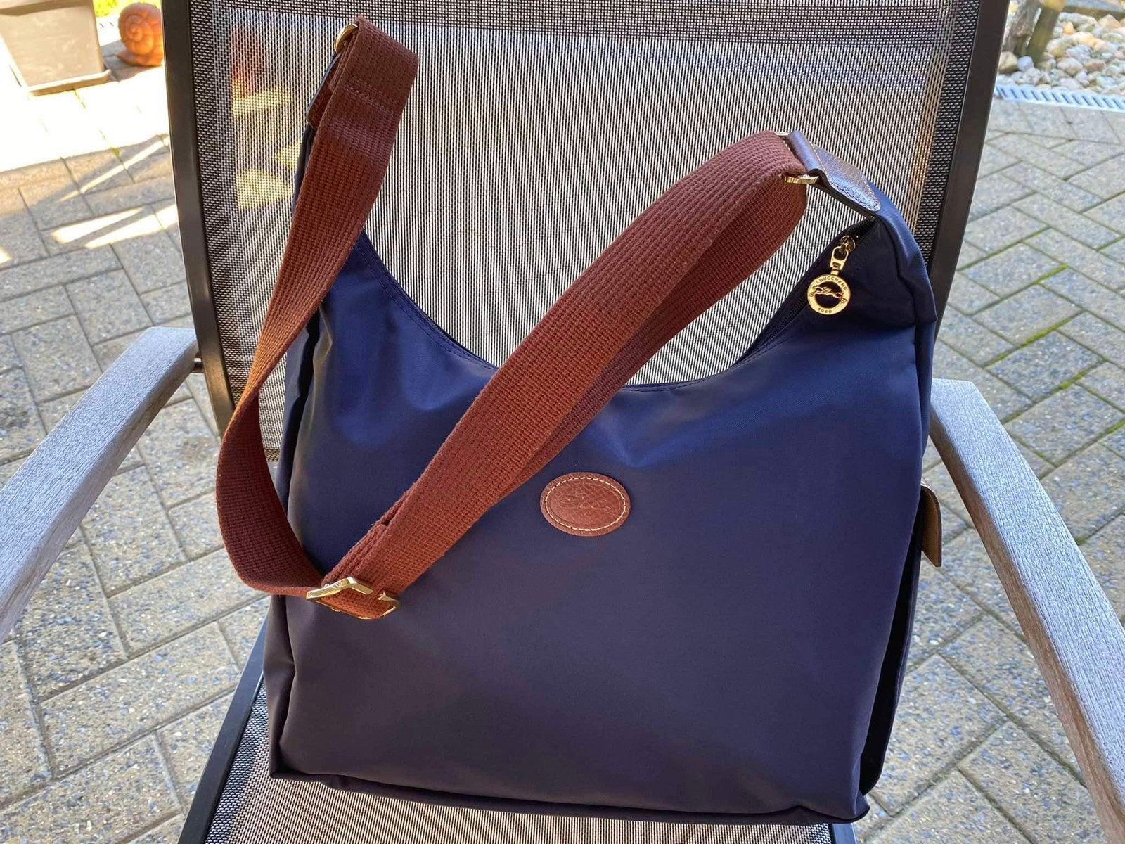 Crossover Longchamp , Nieuw , Crossbody / Schoudertas, Ophalen of Verzenden, Nieuw, Blauw, Schoudertasje