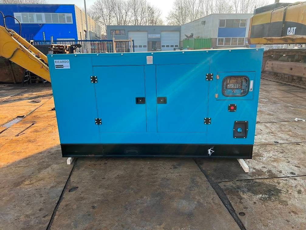 Ricardo 100kva (80KW) silent generator 3 phase 50hz 400v
