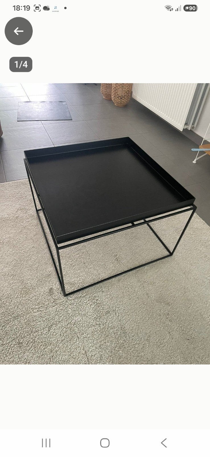 Design salontafel merk HAY,KOOPJE!, Huis en Inrichting, Ophalen, Zo goed als nieuw