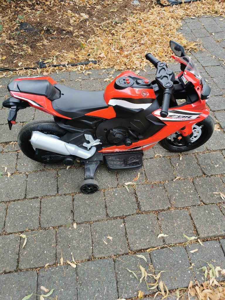 Elektrische moto, Ophalen, Zo goed als nieuw
