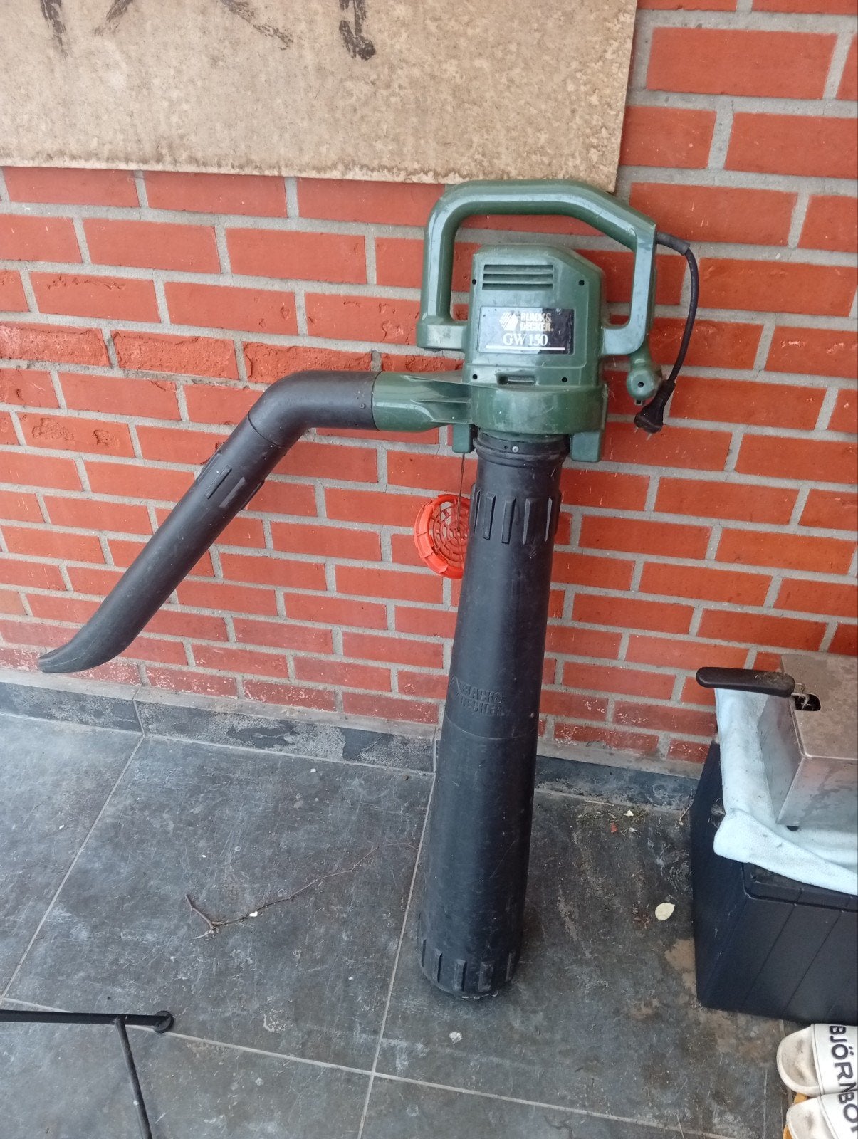 black and Decker bladblazer, Enlèvement