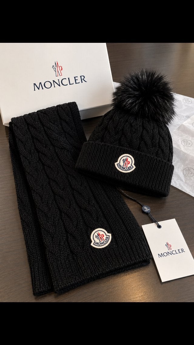 Moncler muts en sjaal, Moncler, Nieuw, Muts, Verzenden