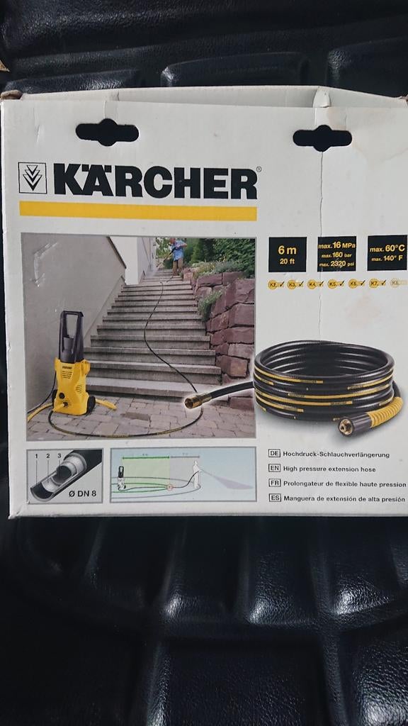 Tuyau d'extension Kärcher 6 mètres, Enlèvement ou Envoi