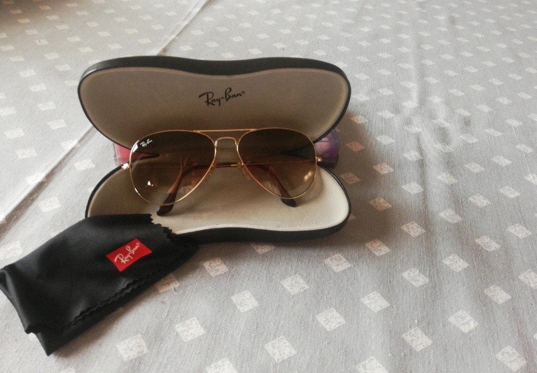 Lunettes solaires Ray.Ban, Enlèvement, Brun, Lunettes