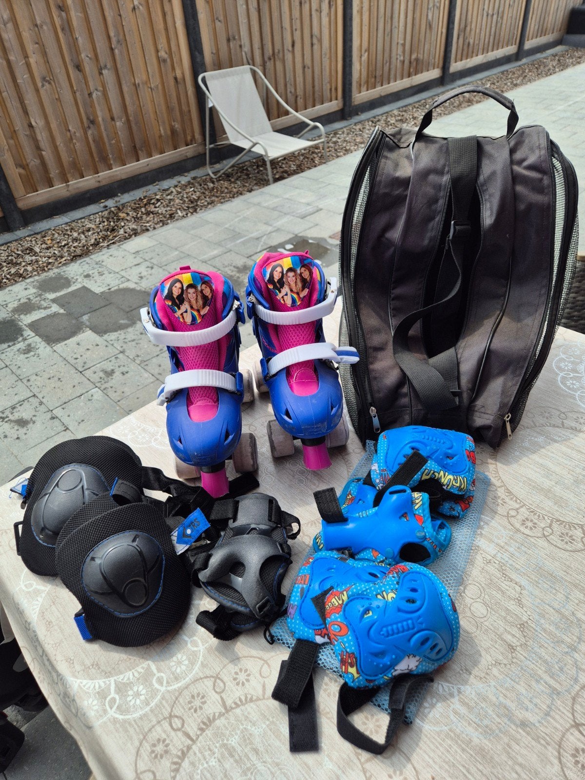 K3 rolschaatsen, Sport en Fitness, Ophalen, Verstelbaar, Bescherming