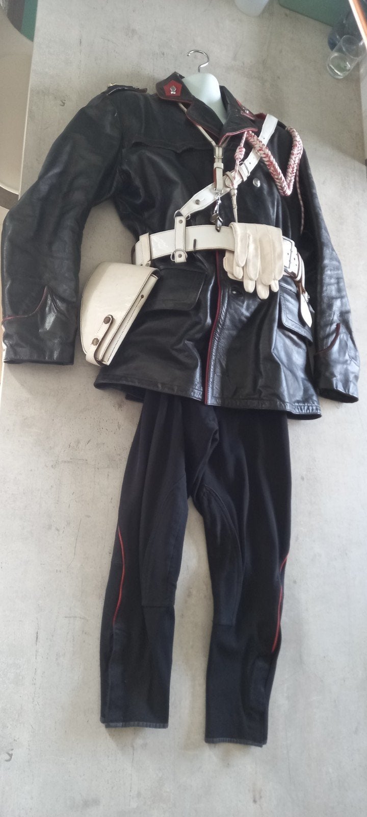 Gendarmerie motard WPR UPC PSA PSR koninklijke garde Baudoin, Verzamelen, Ophalen of Verzenden, Rijkswacht, Kleding of Schoenen