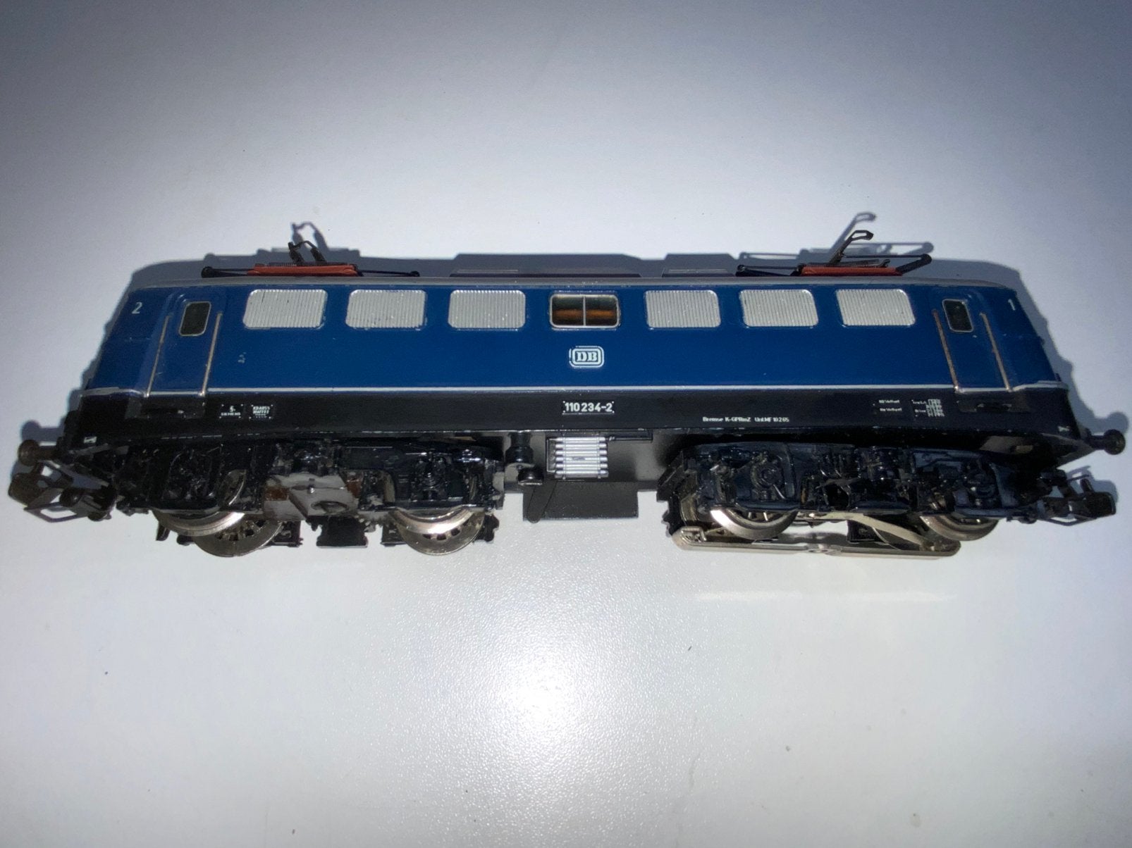 LOCOMOTIVE ÉLECTRIQUE BLEUE MARKLIN SERIE BR110 DB 110 234-2, Enlèvement ou Envoi, Utilisé, Locomotive, Märklin