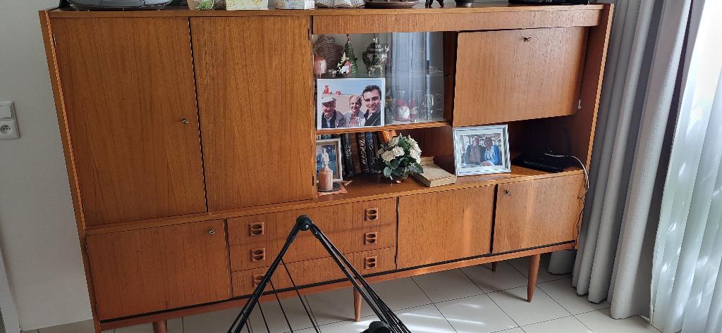 Vintage dressoir kast, Huis en Inrichting, Ophalen, Gebruikt, Met deur(en), 100 tot 150 cm