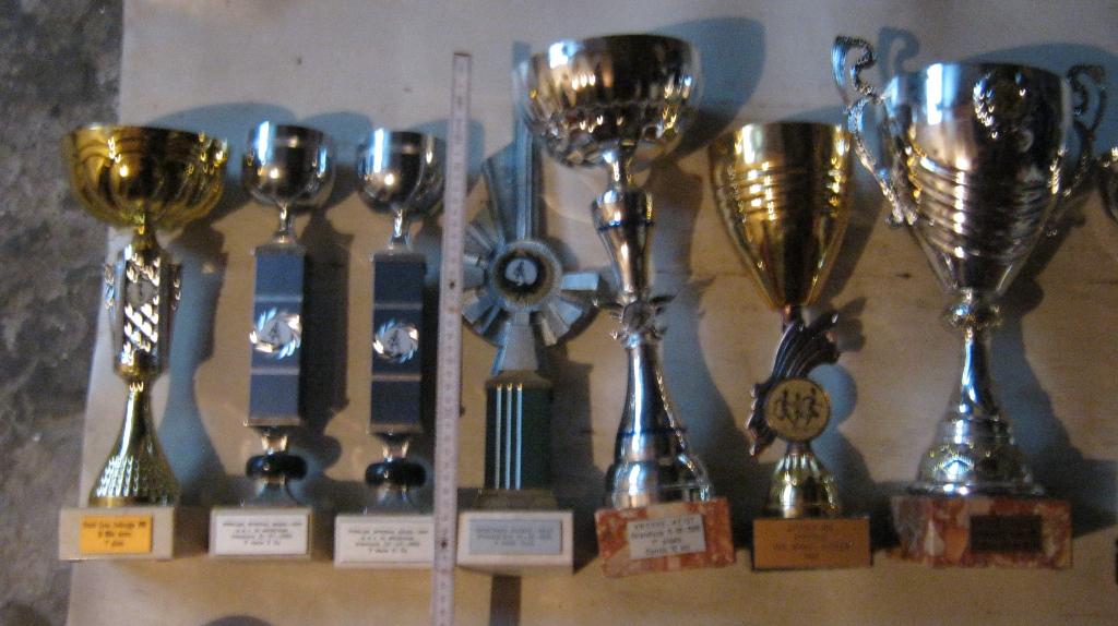 trophées sportifs, Enlèvement