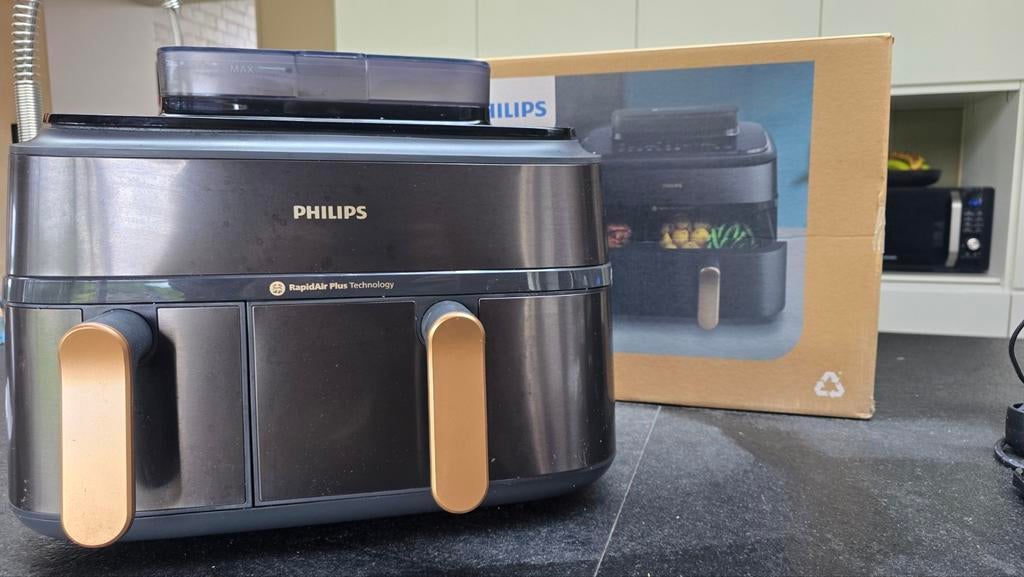 Airfryer Philips 5000 dual basket met stoomfunctie., Ophalen