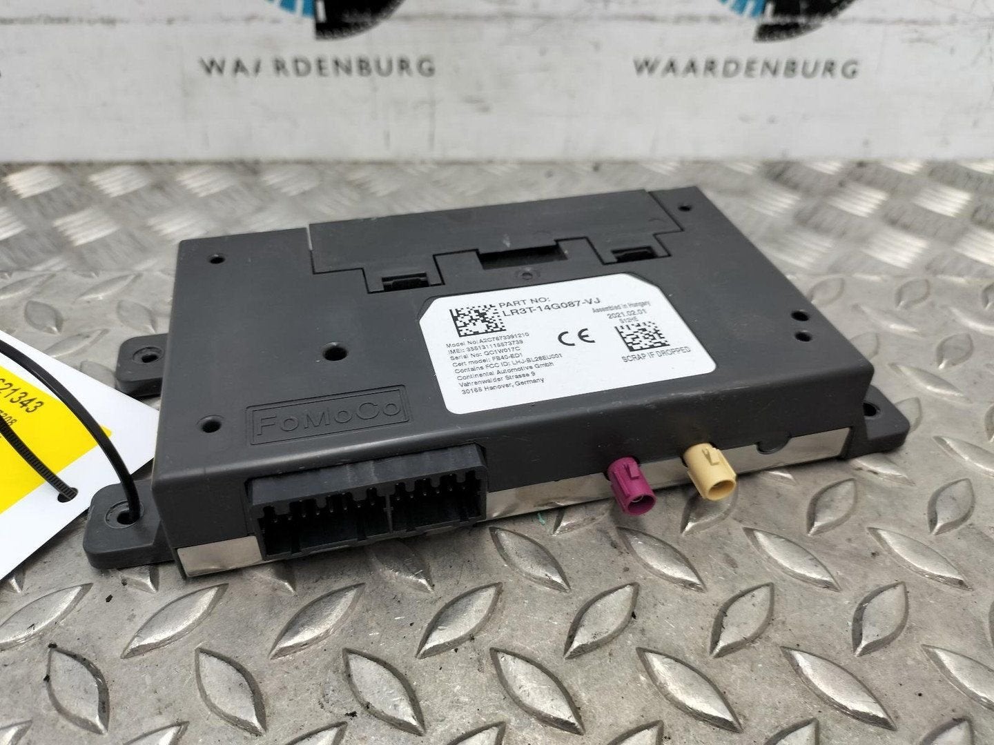 FORD FIESTA ST-LINE COMPUTER ECU LR3T14G087VJ 2021, Auto-onderdelen, Ophalen of Verzenden, Gebruikt, ARN erkend