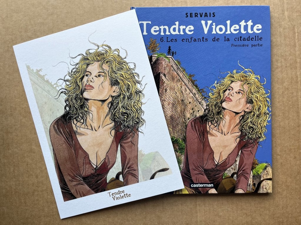 Tendre Violette T6 + XL - Servais - 2006 - Casterman, Livres, BD, Envoi