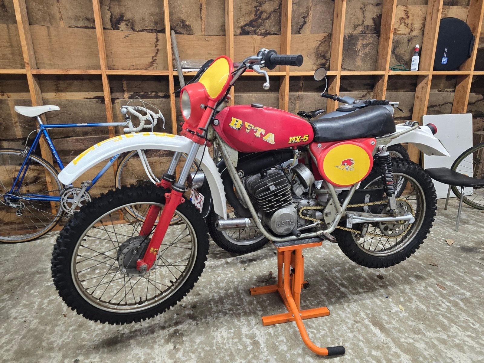 Beta mx5, Fietsen en Brommers, Brommers | Oldtimers, Ophalen of Verzenden