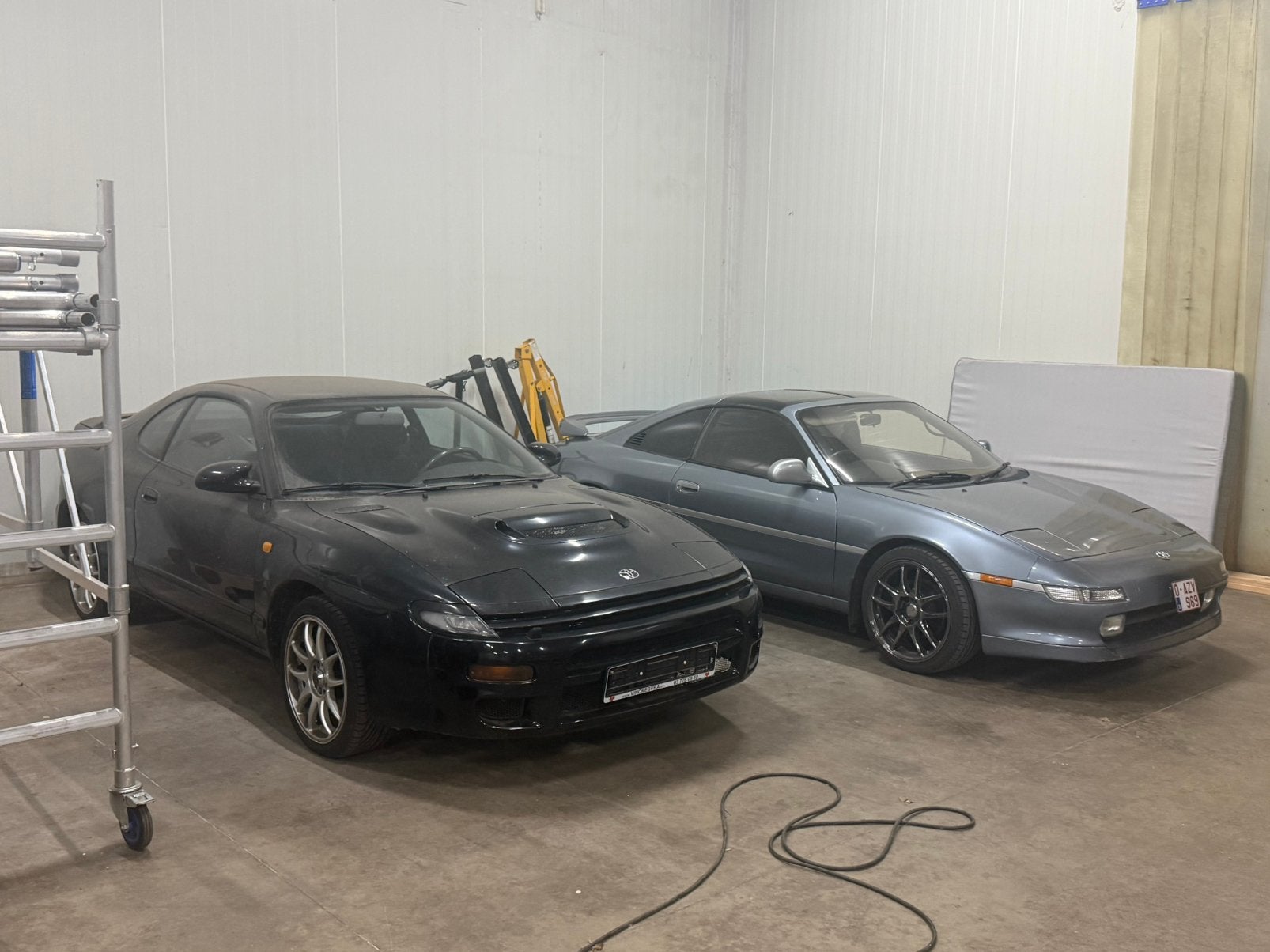 Toyota celica gt-4 turbo CARLOS SAINZ editie, Auto's, Stof, 4 cilinders, Zwart, 2 deurs