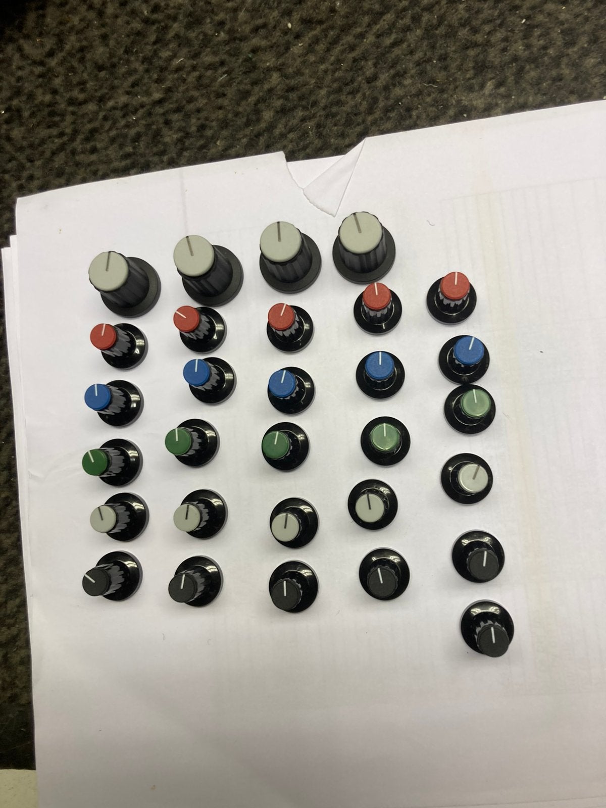 RODEC vervang knoppen voor  MX 18/180, Musique & Instruments, Enlèvement ou Envoi