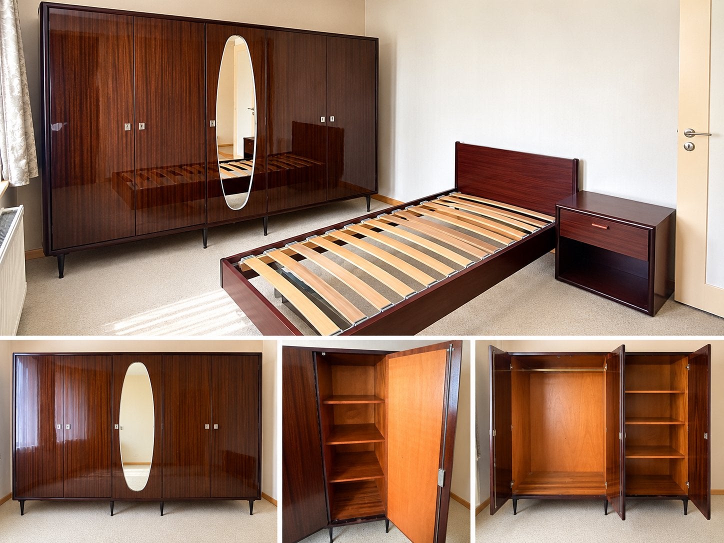 Vintage slaapkamer in zeer nette staat – complete set, Huis en Inrichting, Ophalen, Zo goed als nieuw