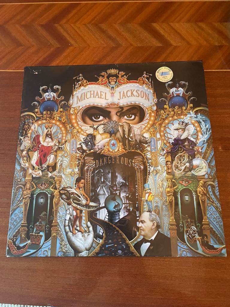Michael Jackson > Dangerous LP, Cd's en Dvd's, Verzenden, Zo goed als nieuw