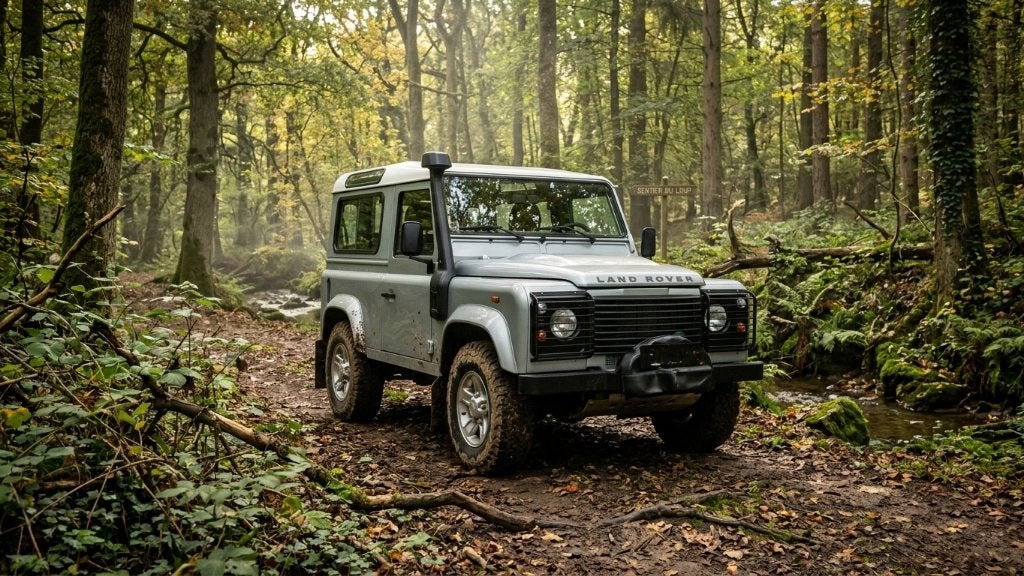 Land Rover Defender Td4, 90 kW, Argent ou Gris, Achat, 2400 cm³