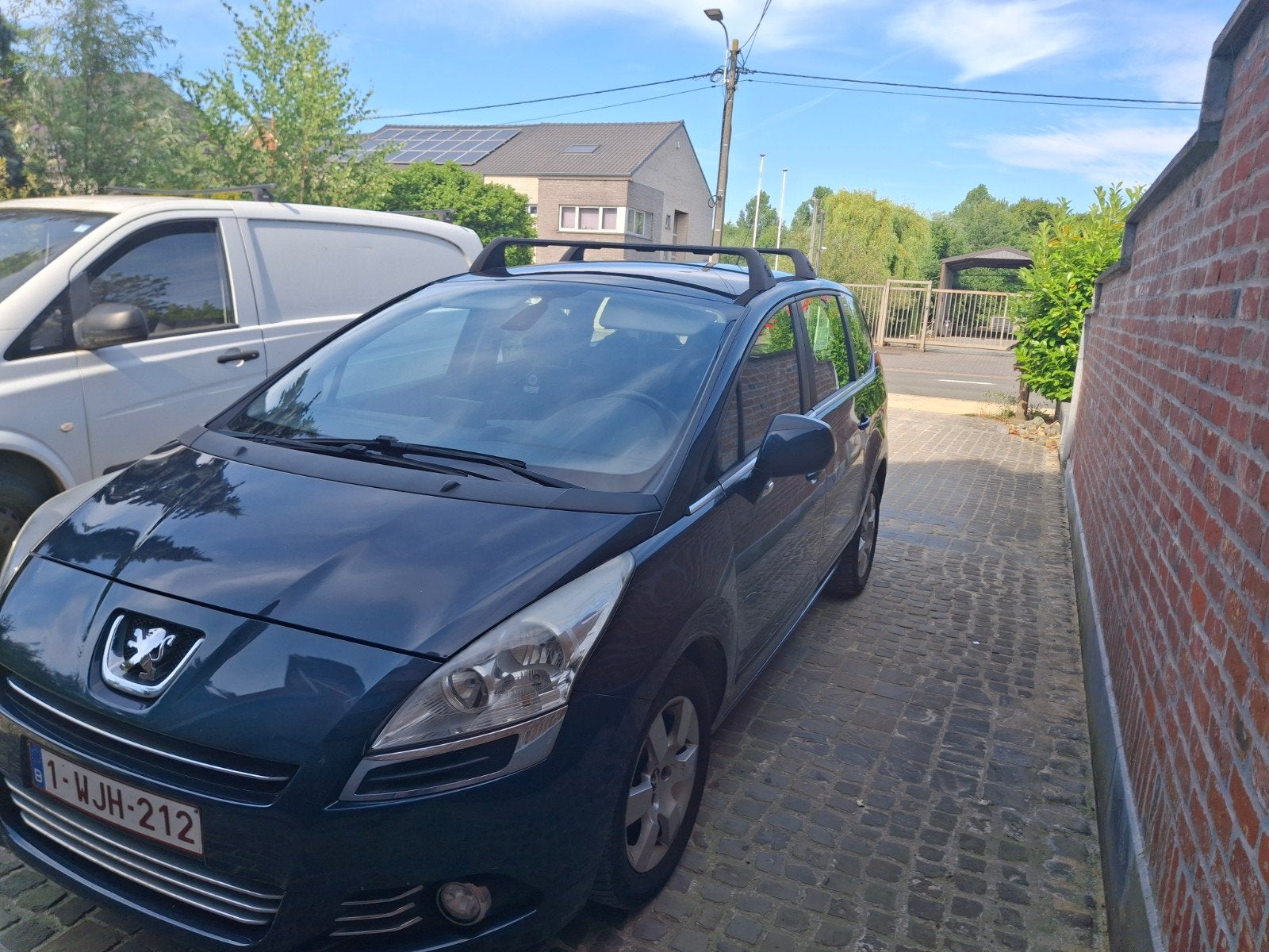 Peugeot 5008 1.6HDI 2013 3390€ CT ok, Euro 5, Zwart, Blauw, 5 deurs