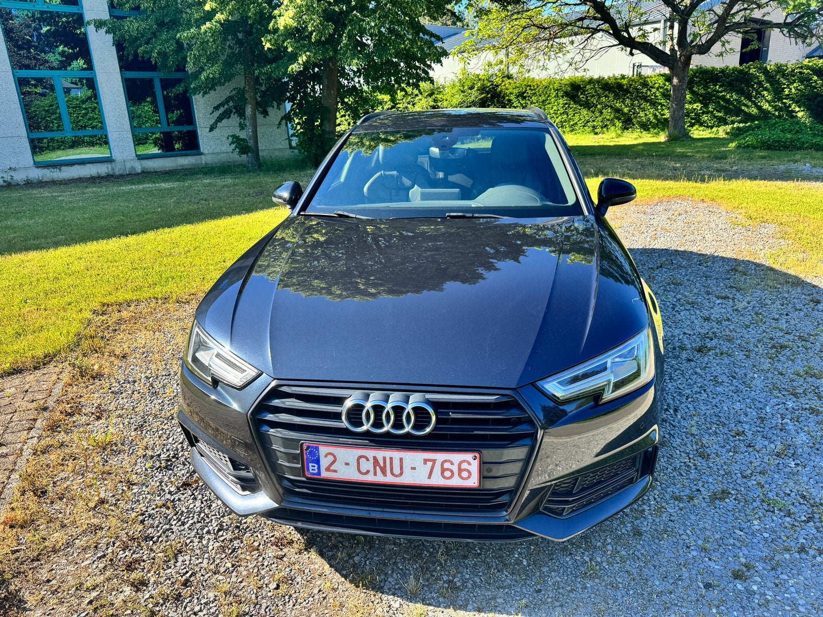 AUDI A4 1.4 TFSI 150ch/S-line/EURO6B “GEKEURD VOOR VERKOOP”, Auto's, Automaat, Blauw, A4, Leder