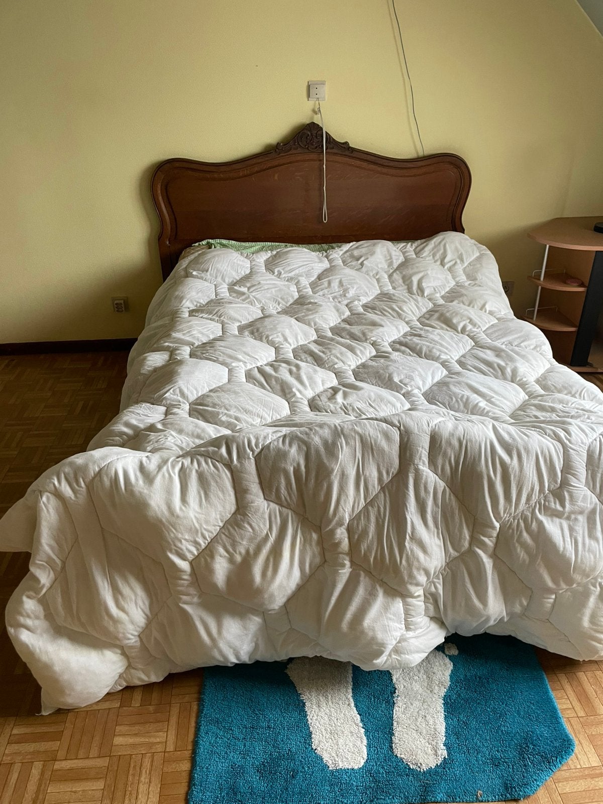 Chambre à coucher, lit de 150 cm sur 200 cm, Enlèvement, Utilisé